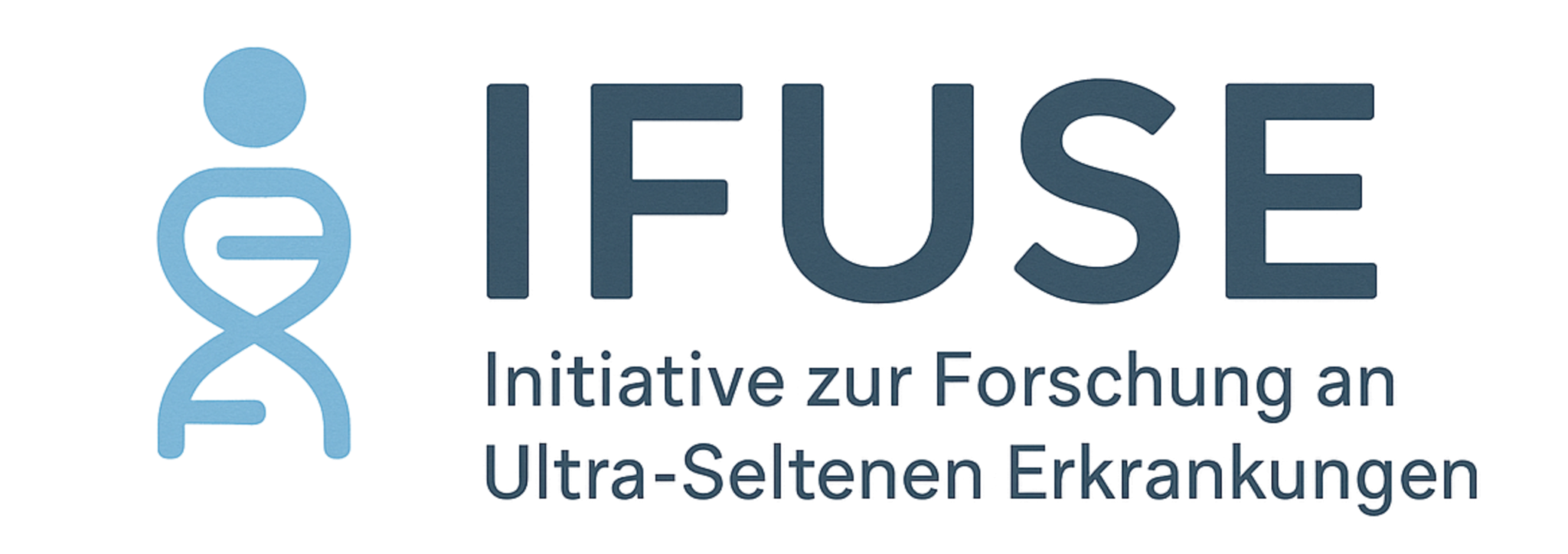 IFUSE Logo – Initiative zur Forschung an ultra-seltenen genetischen Erkrankungen
